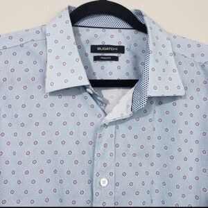 Bugatchi OoohCotton® Men's Floral Print Long-Sleeve Shirt Size XL